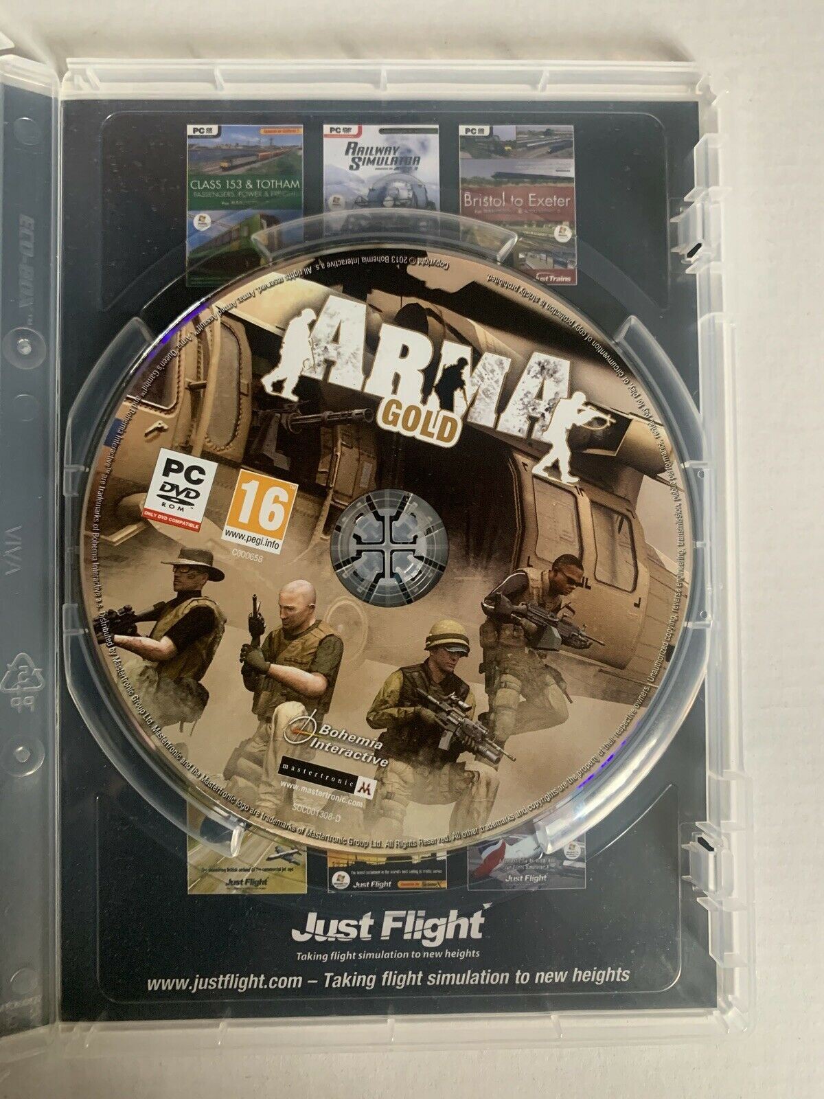 ArmA: Gold (PC, 2008) Armed Assault + expansion pack - Shooter Game