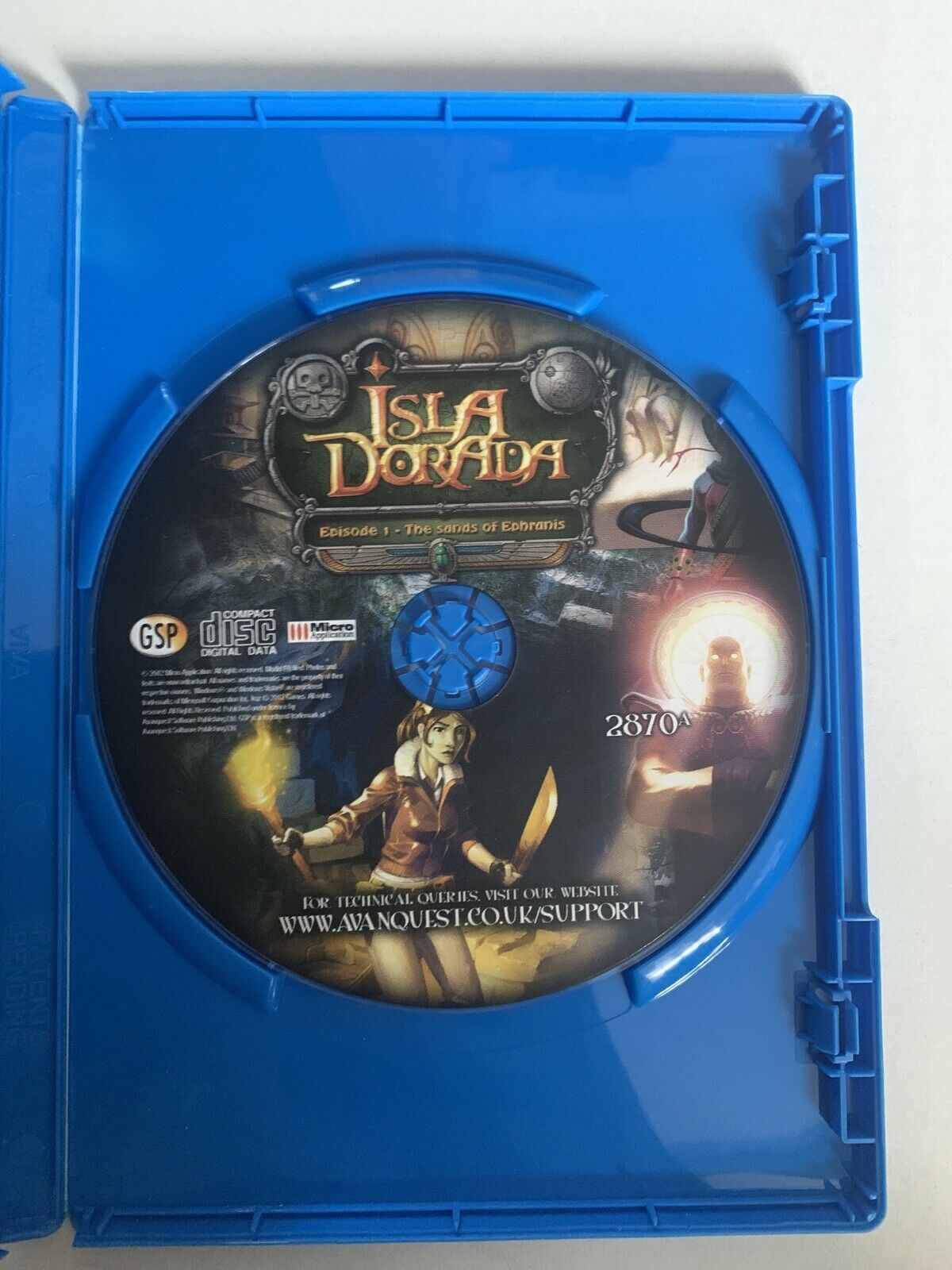 Isla Dorada - Episode 1 - The Sands Of Ephrania - PC CD-ROM - Hidden Object Game