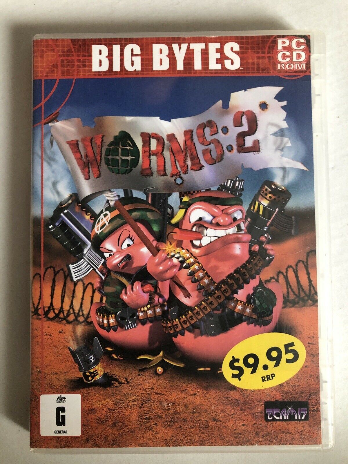 WORMS 2 - PC GAME - Team 17 Action Adventure Game