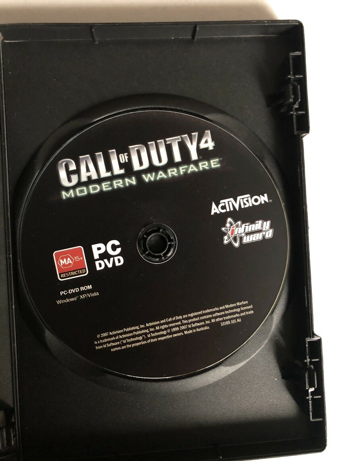 Call of Duty 4: MODERN WARFARE 4 - PC DVD COMPLETE with Manual