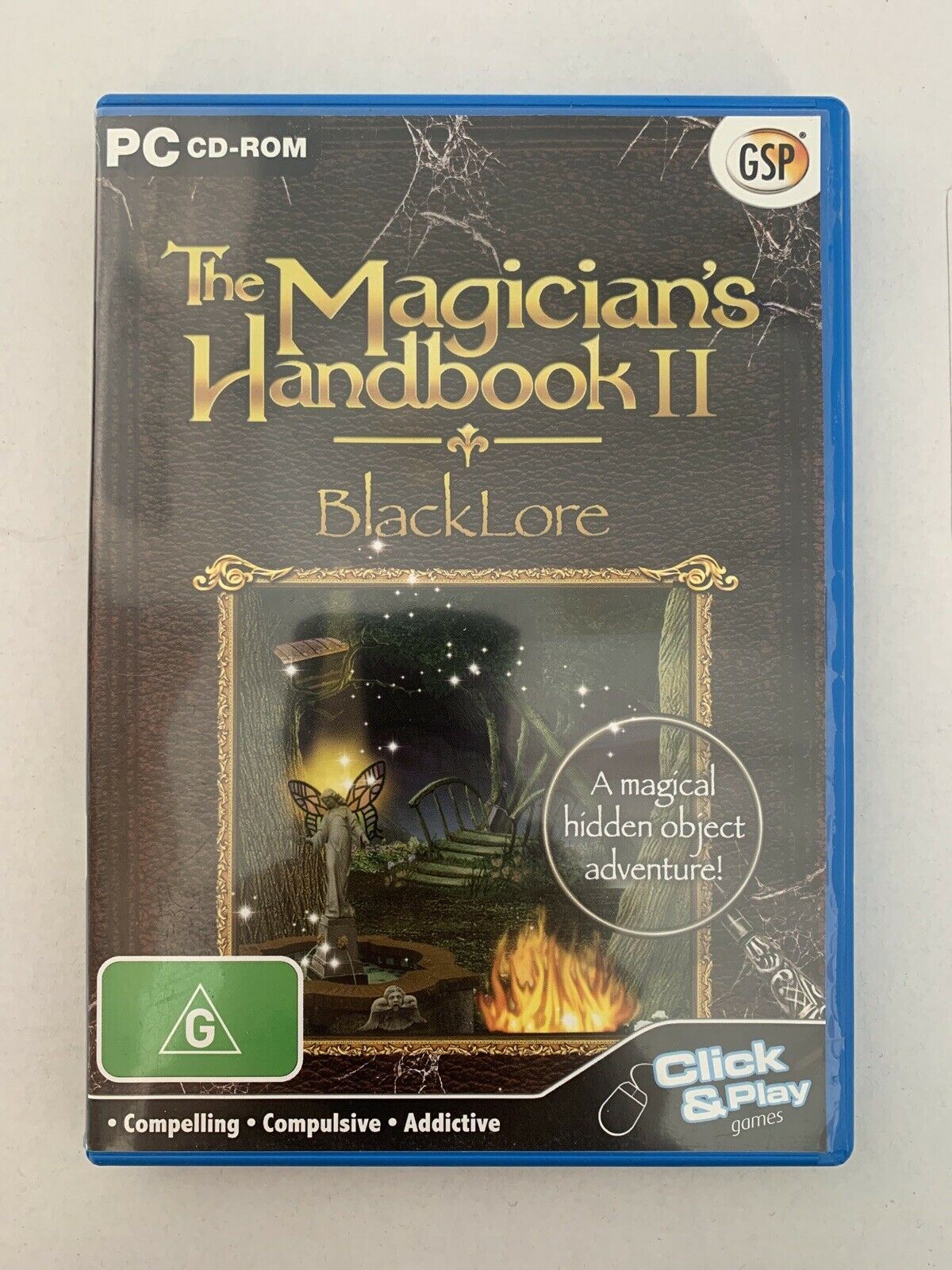 The Magician's Handbook II: Blacklore - PC Windows CD Hidden Object Game
