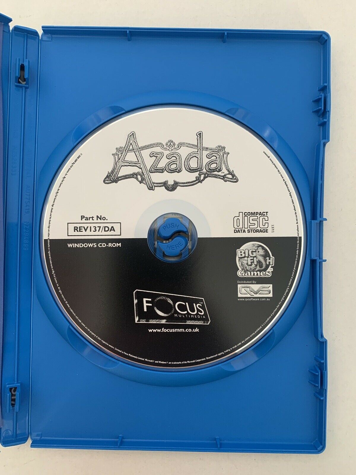 Azada - Ancient Magic - PC CD-ROM - Hidden Object Game