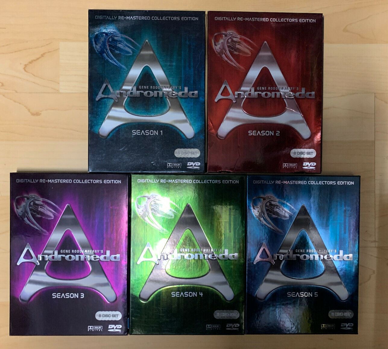 Andromeda DVD Collector's Edition Complete Series - Season 1-5