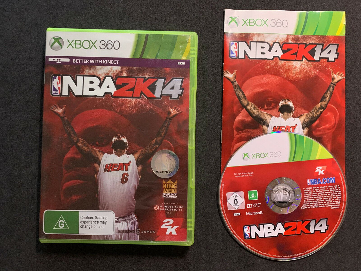 NBA 2K14 - Microsoft XBox 360 NBA Basketball Game