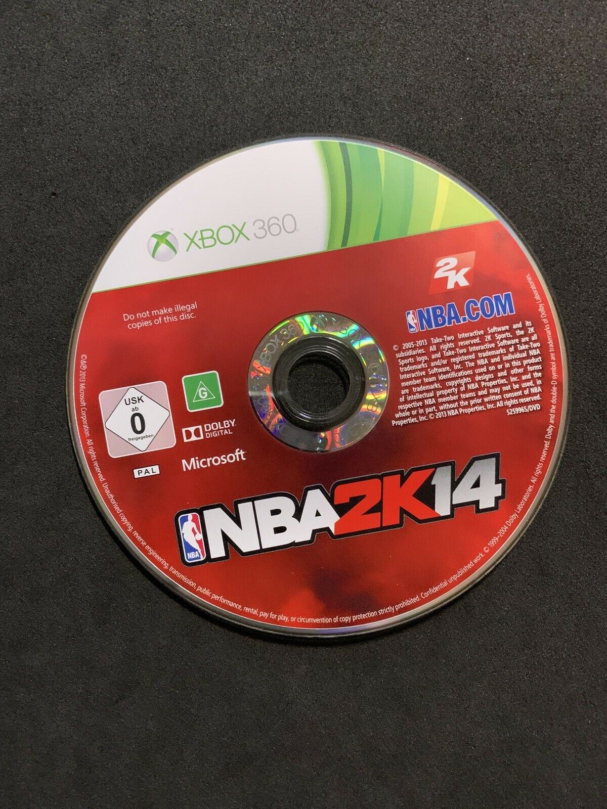 NBA 2K14 - Microsoft XBox 360 NBA Basketball Game