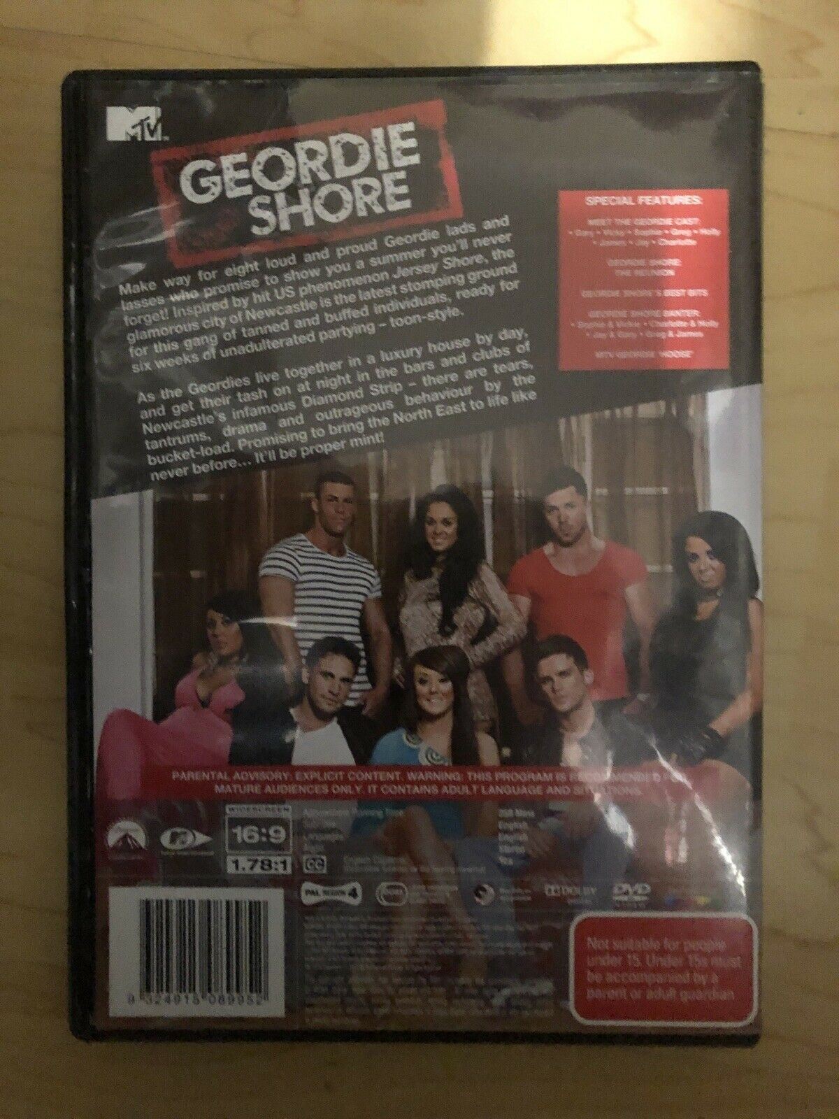 Geordie Shore : Season 1-5 (DVD, 2014) The Complete Season 1,2,3,4,5