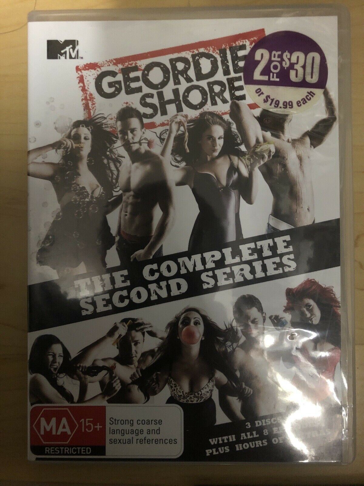 Geordie Shore : Season 1-5 (DVD, 2014) The Complete Season 1,2,3,4,5