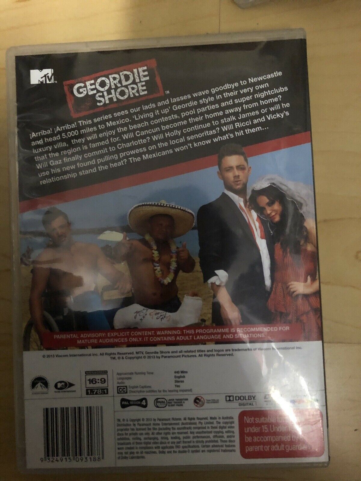 Geordie Shore : Season 1-5 (DVD, 2014) The Complete Season 1,2,3,4,5