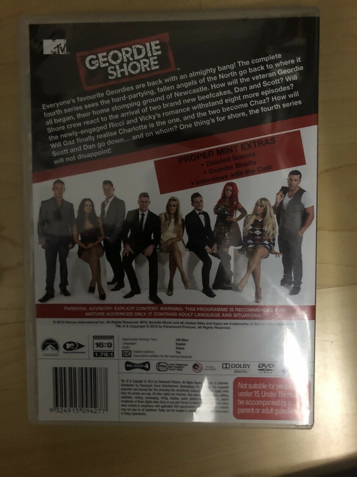 Geordie Shore : Season 1-5 (DVD, 2014) The Complete Season 1,2,3,4,5