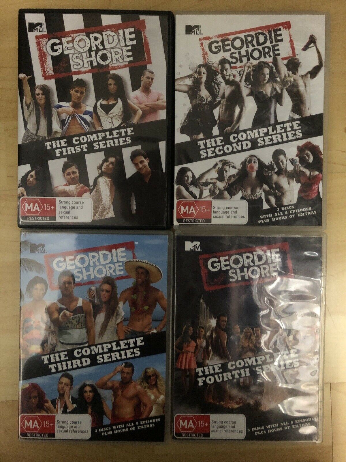 Geordie Shore : Season 1-4 (DVD) Region 4