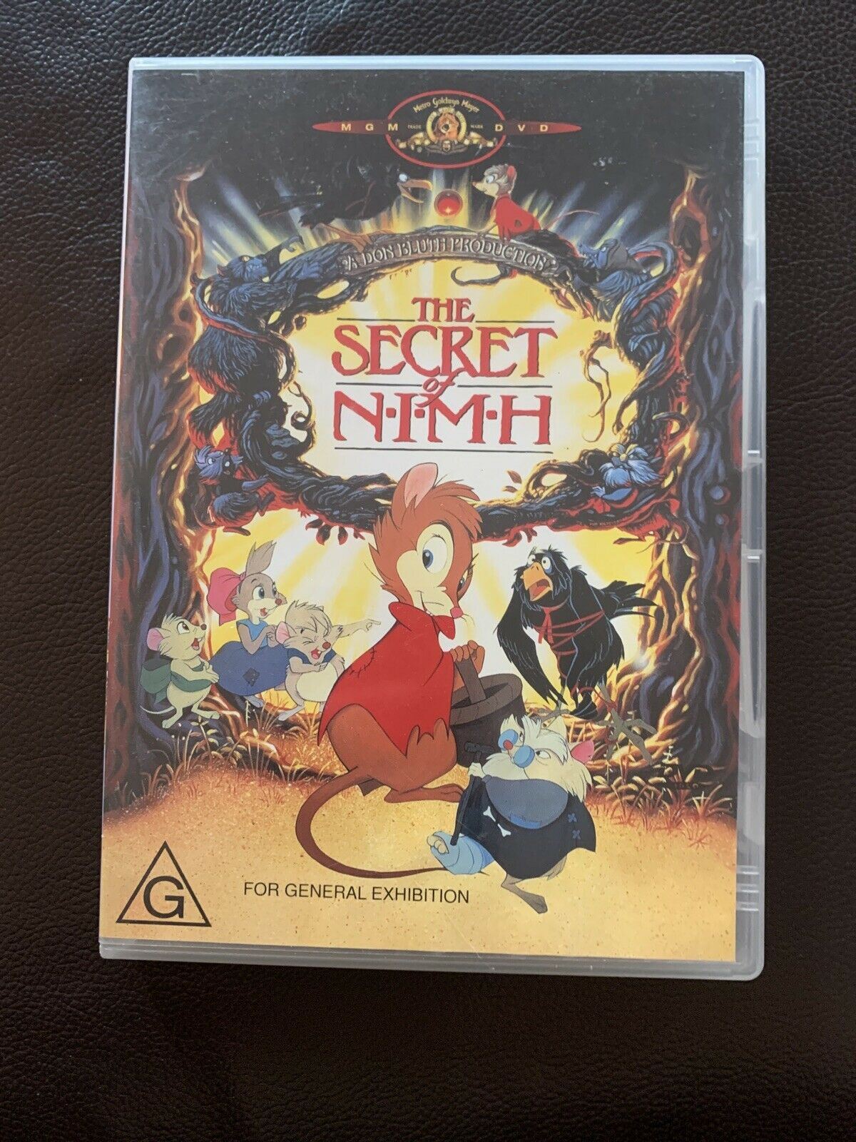 The Secret Of N.I.M.H NIHM (DVD, 1982) Region 4 - Elizabeth Hartman, Dom DeLuise
