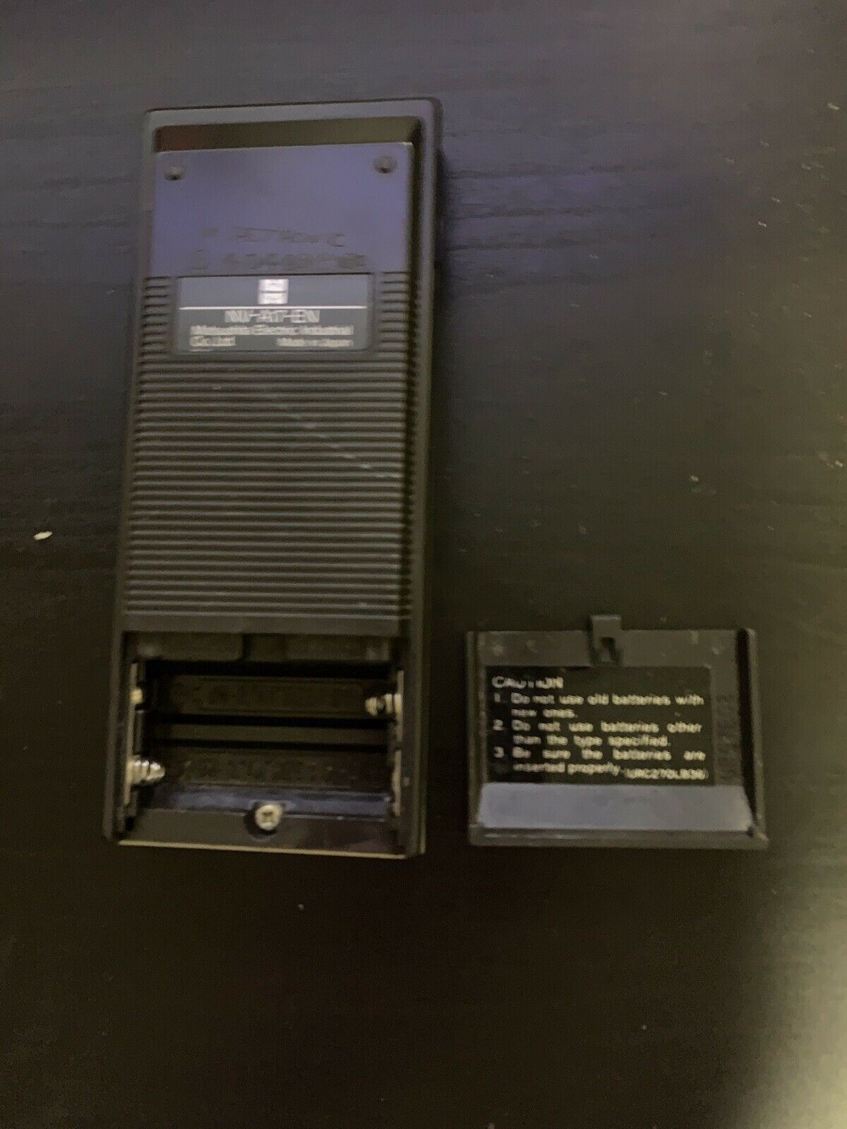 Genuine National NV-A17-EN Remote Control For VCR TV