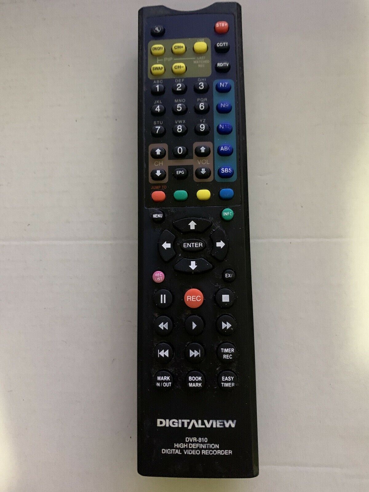 Genuine Digitalview DVR-810 Remote Control For HD Digital Video Recorder