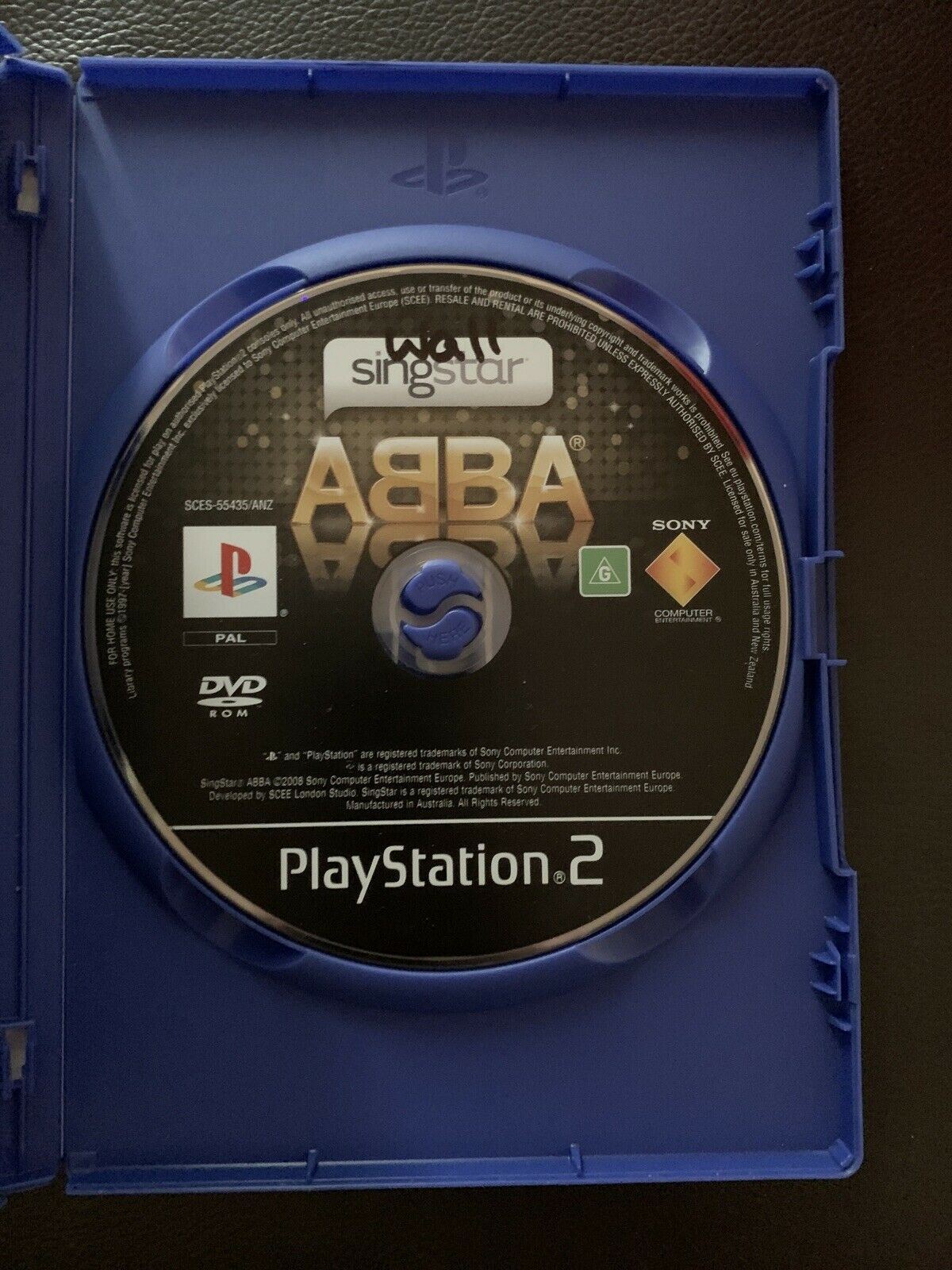 Singstar ABBA - PS2 Sony Playstation 2 PAL