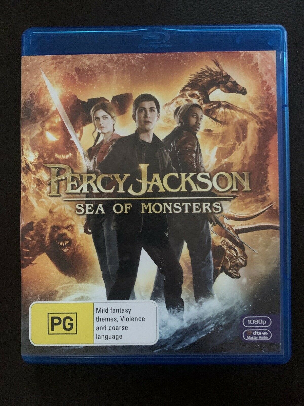 Percy Jackson - Sea Of Monsters (Bluray, 2013) Logan Lerman, Region B