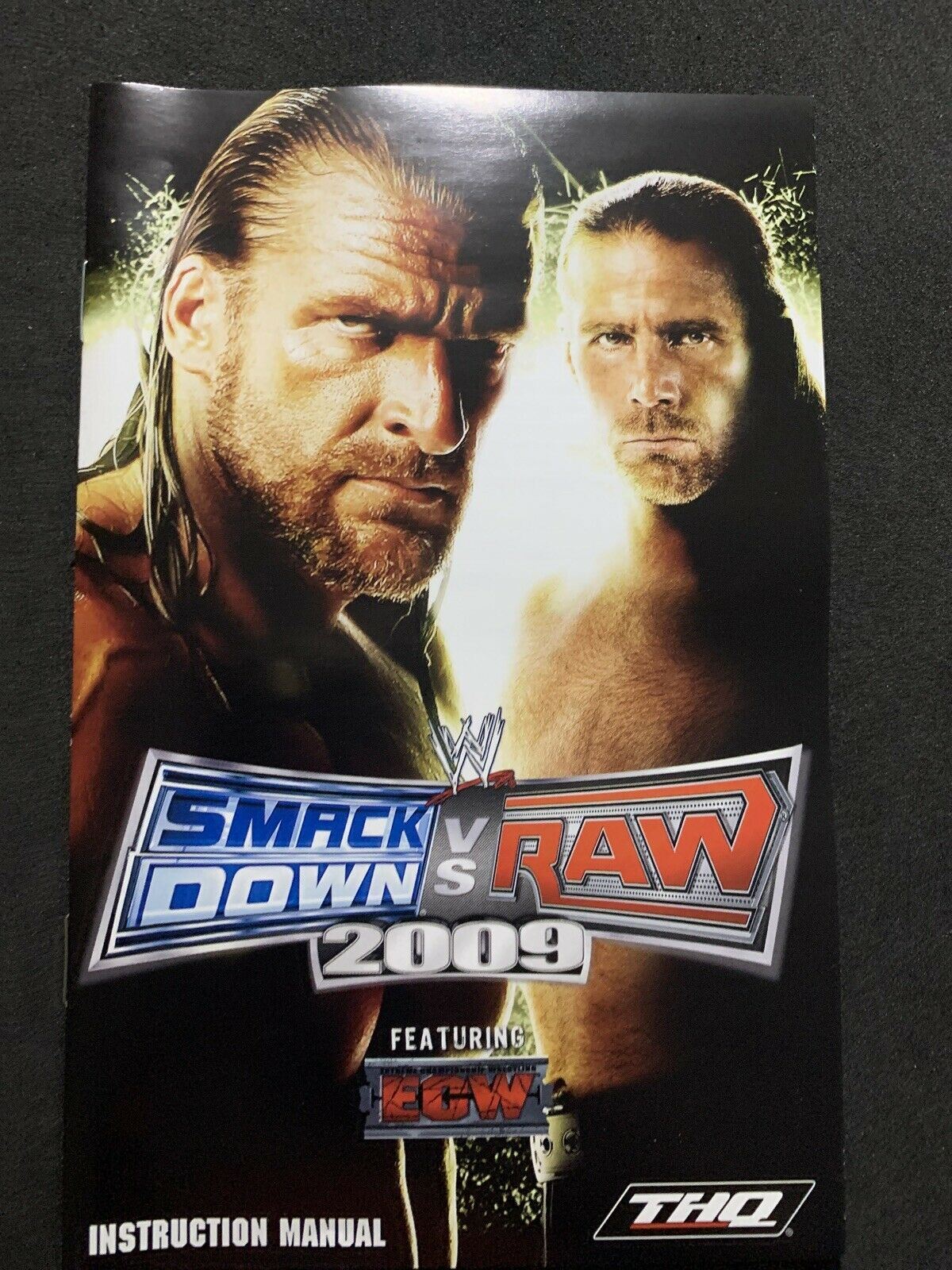 Smackdown vs Raw 2009 Playstation 2 PS2 with Manual PAL
