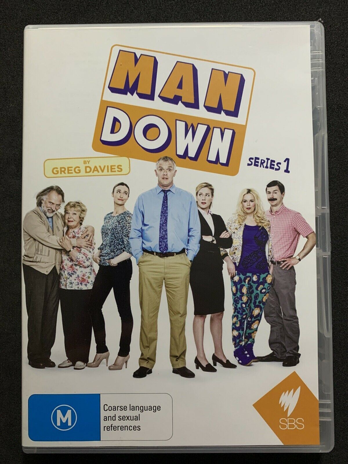 Man Down : Series 1 (DVD, 2015) Greg Davies. Region Free