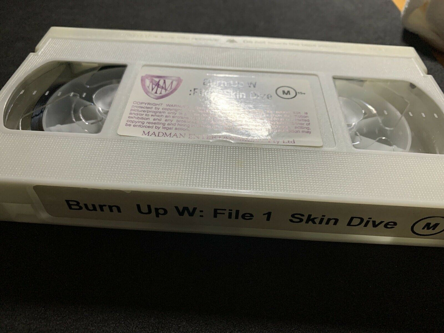 Burn-Up W File 1: Skin Dive VHS PAL Anime Madman