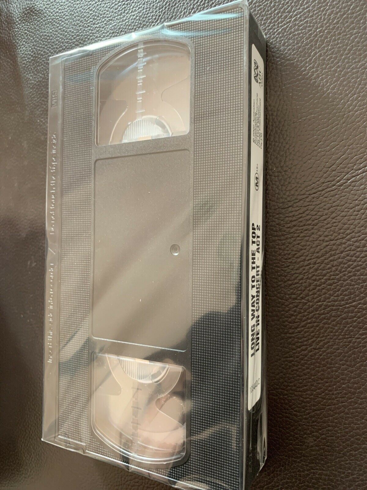 A Long Way To The Top, Live In Concert, Acts 1 & 2, VHS PAL Aussie Rock & Roll