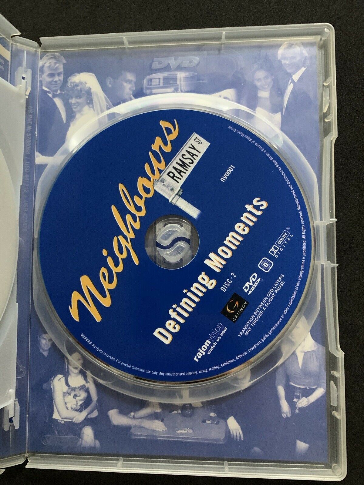 Neighbours Defining Moments DVD - Guy Pearce, James Mason, Kylie Minogue, Stefan