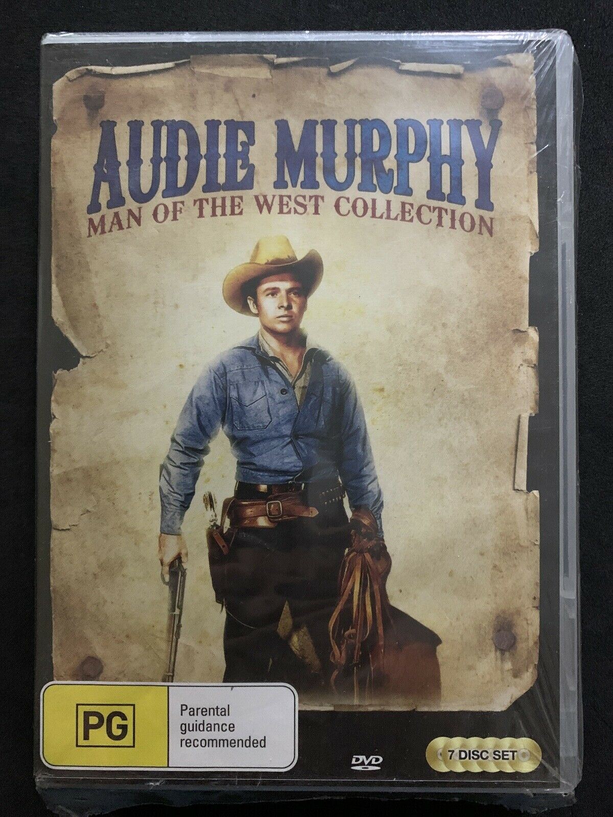 *Brand New* Audie Murphy - Man Of The West Collection (DVD, 2016, 7-Disc Set)