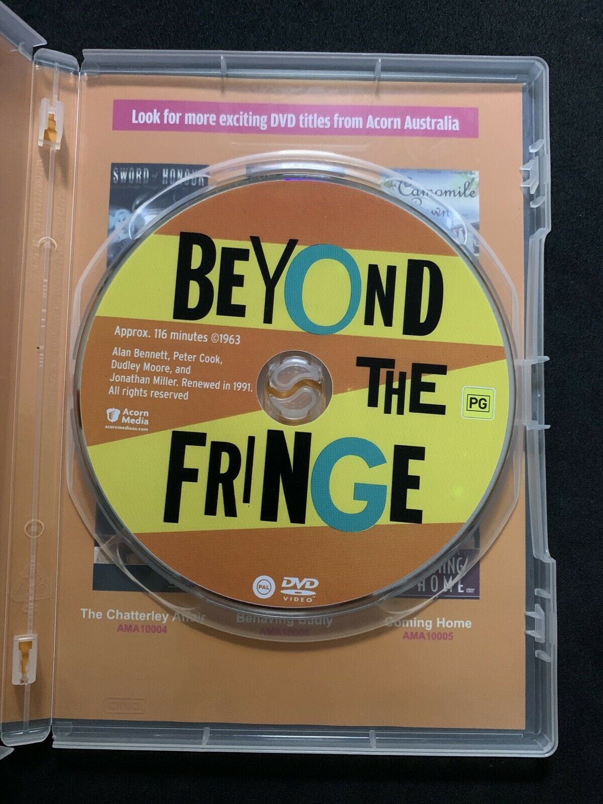 Beyond The Fringe (DVD, 1964) Alan Bennett, Peter Cook, Dudley Moore -All Region