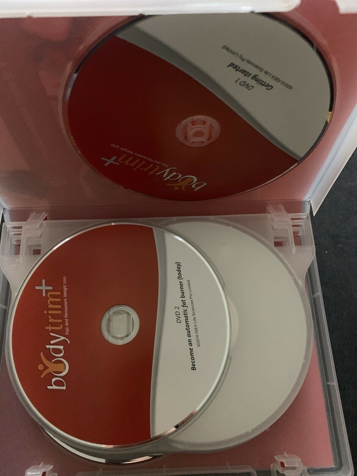 BODYTRIM PLUS Fast and Permanent Weight Loss Course 6 DVDs + 2 CDs Body Trim