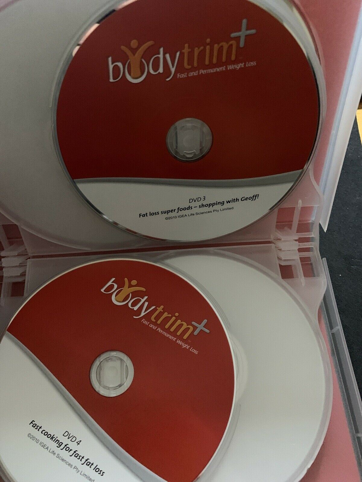 BODYTRIM PLUS Fast and Permanent Weight Loss Course 6 DVDs + 2 CDs Body Trim