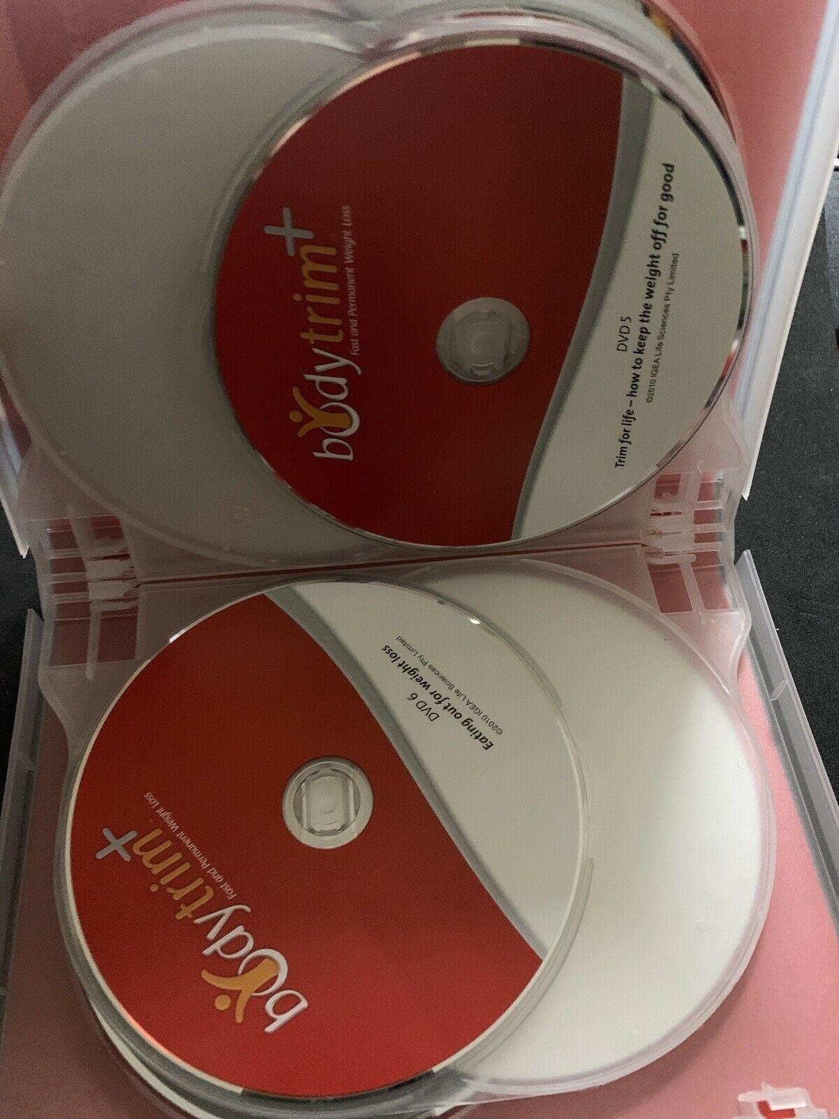 BODYTRIM PLUS Fast and Permanent Weight Loss Course 6 DVDs + 2 CDs Body Trim