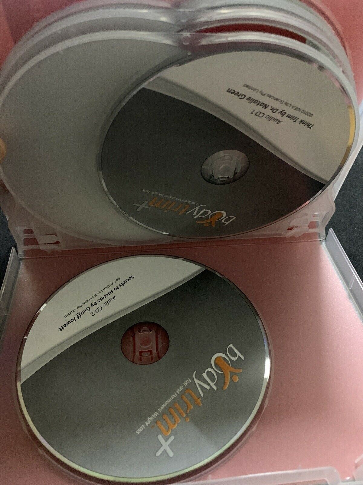 BODYTRIM PLUS Fast and Permanent Weight Loss Course 6 DVDs + 2 CDs Body Trim