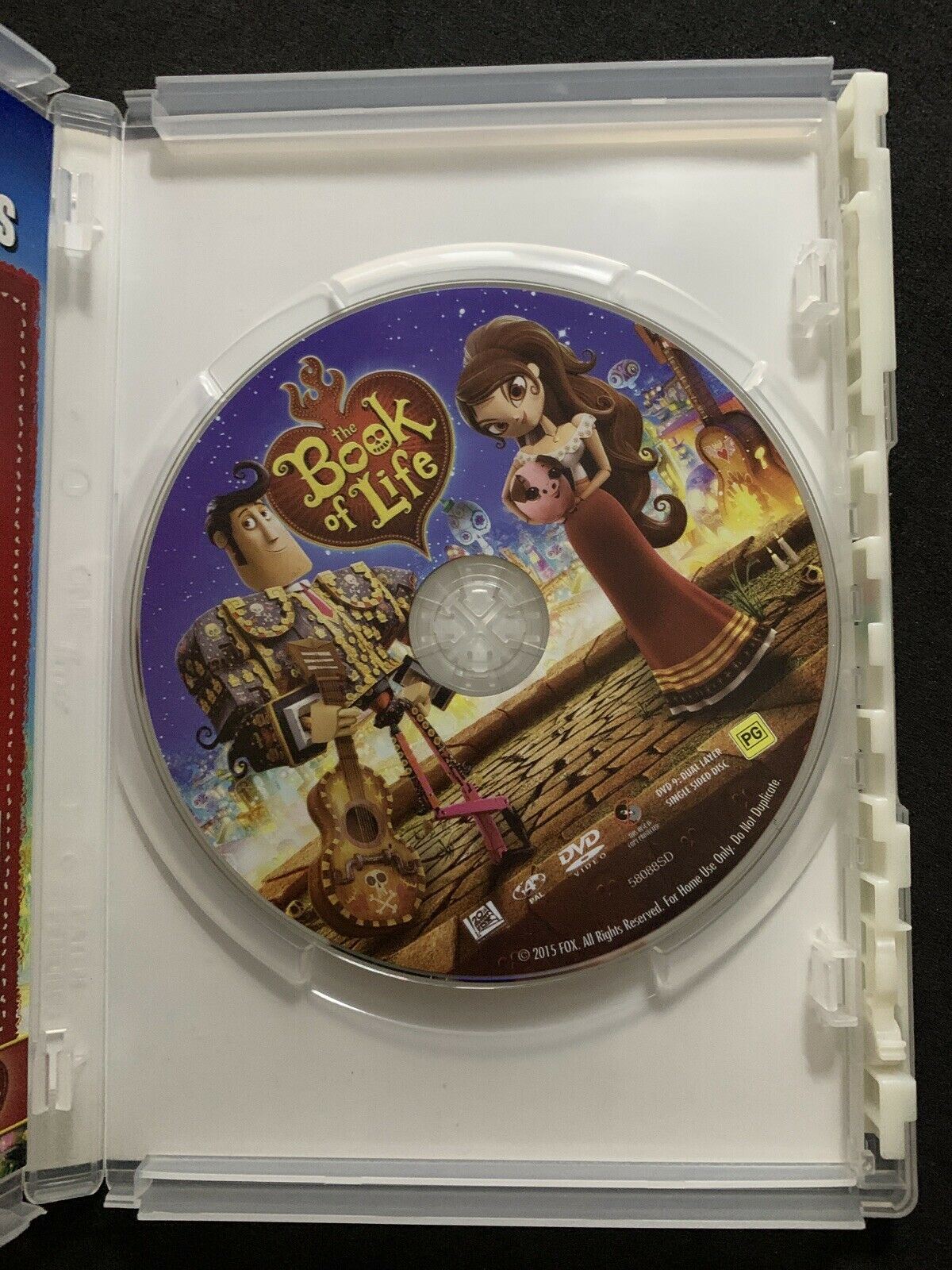 The Book Of Life (DVD, 2015) Diego Luna, Zoe Saldana. Region 4