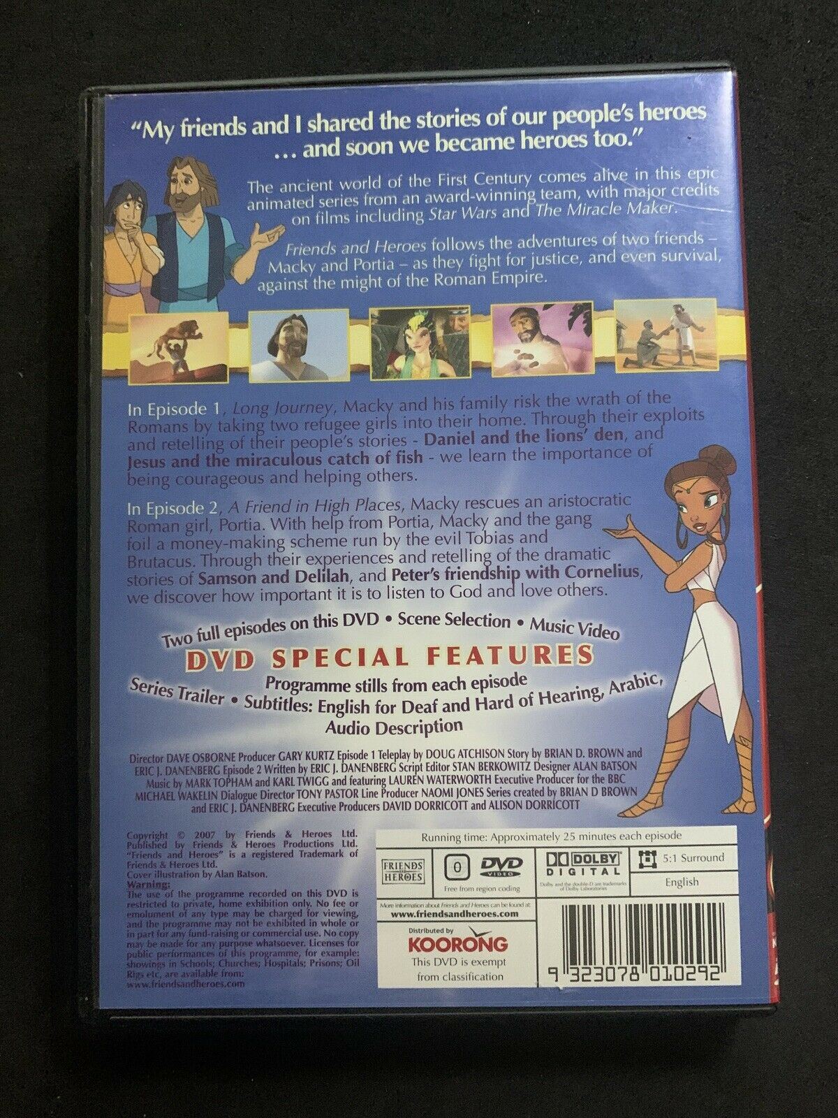 Friends and Heroes ~ Episode 1 & 2 ~ Region Free DVD