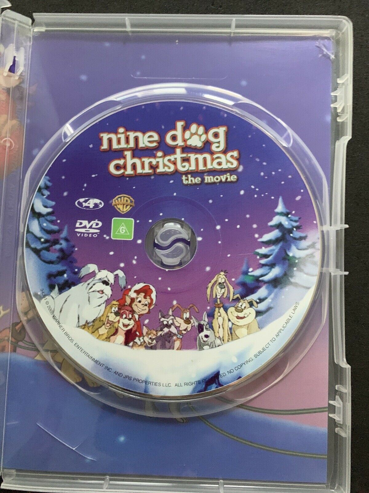 Nine Dog Christmas (DVD, 2005) James Earl Jones, Scott Hamilton