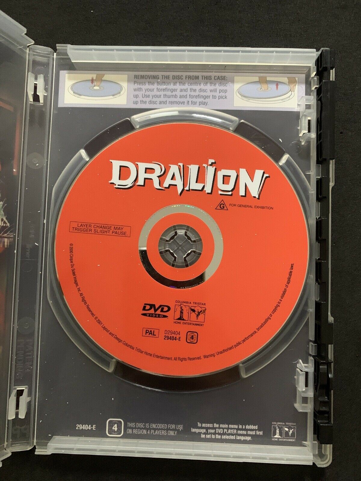 Dralion Cirque Du Soleil DVD