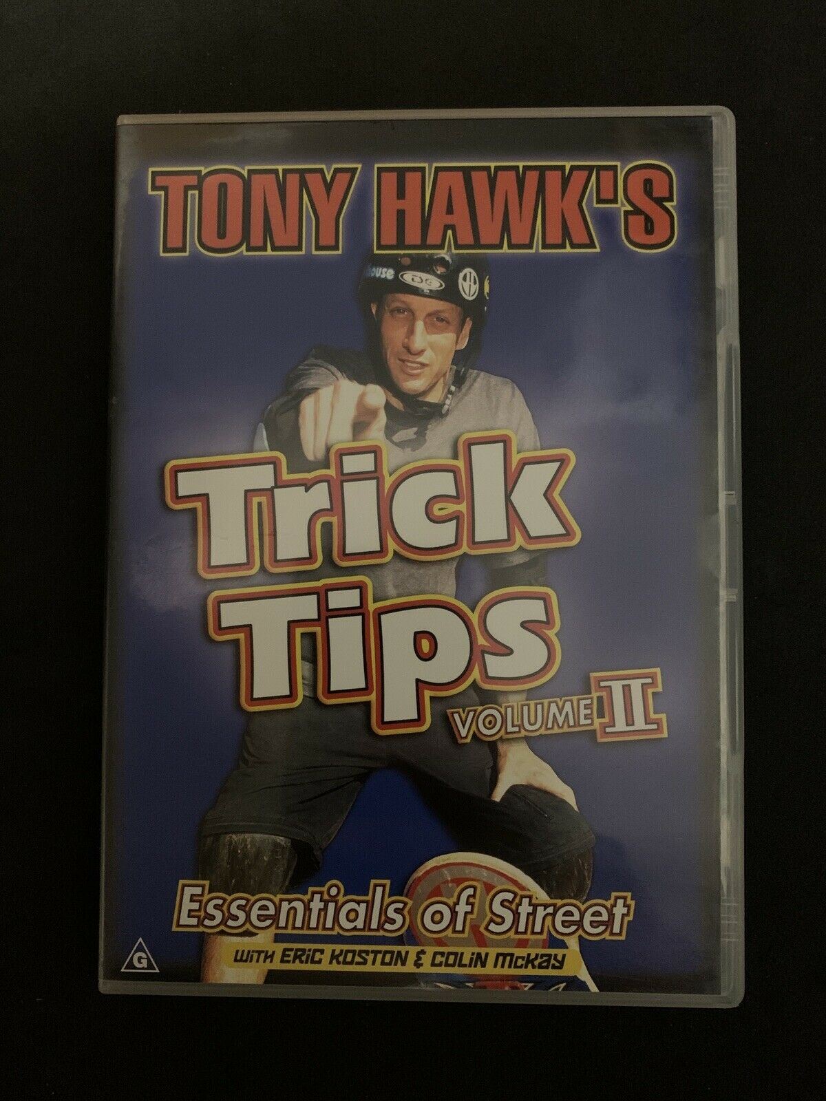 Tony Hawk's Trick Tips ( Learning DVD ) Volume 2 - Street Skateboarding Lessons