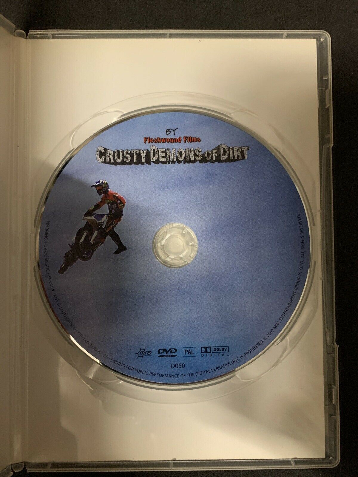 Crusty Demons Of Dirt (DVD) THOR Motocross MX Region 4 - Rare OOP