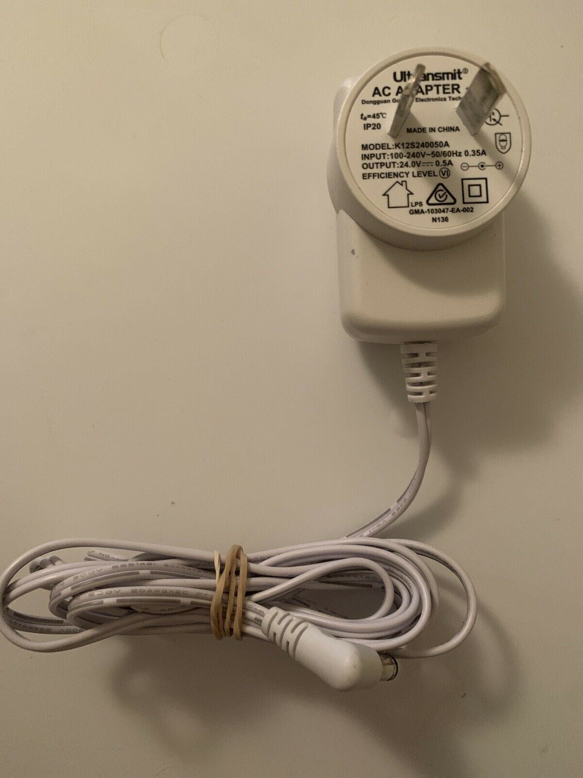 Geniune Ultransmit AC Adapter K12S240050A Power Supply