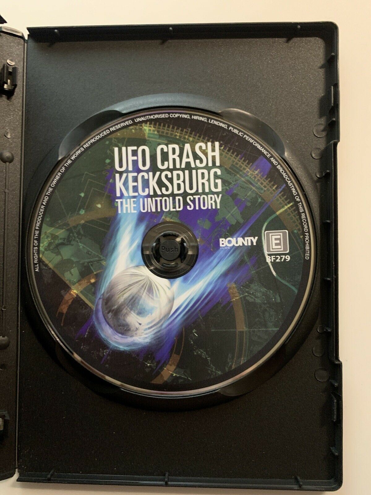 UFO Crash Kecksburg - The Untold Story (DVD, 2010) Region 4