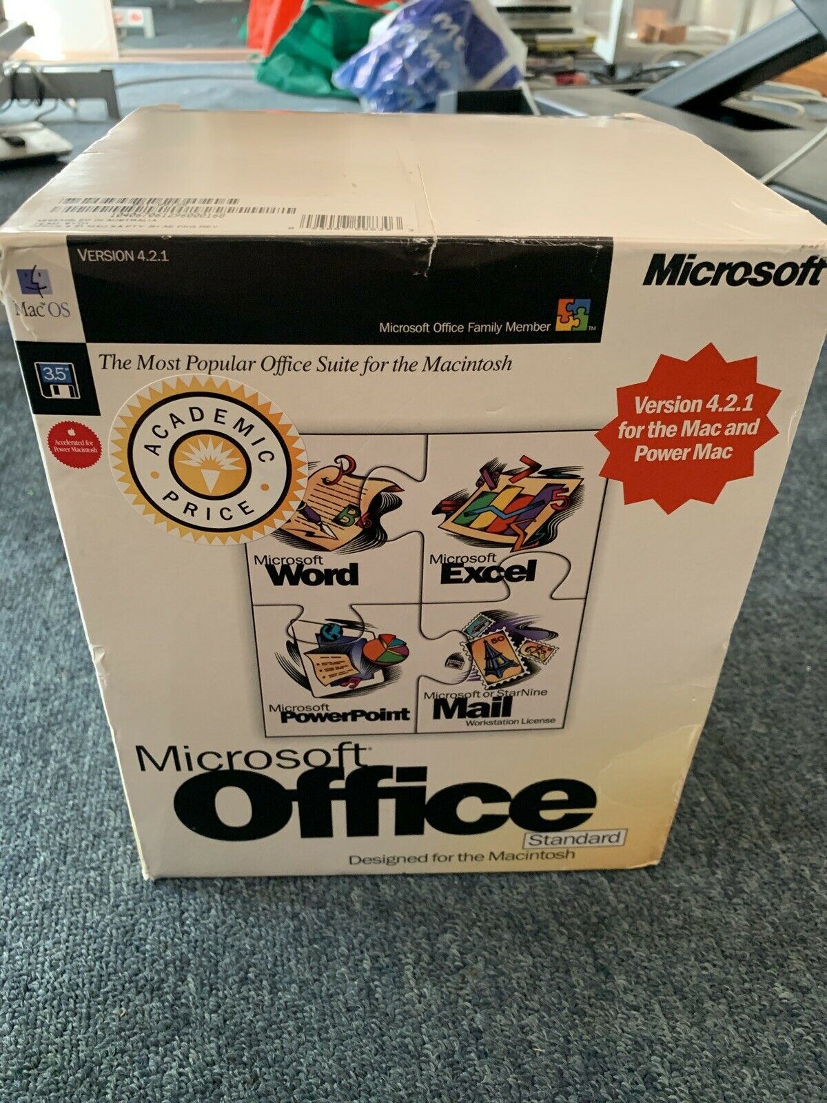 Microsoft Office 4.2.1 for Mac and Power Mac - 1994 Vintage Software –  Retro Unit