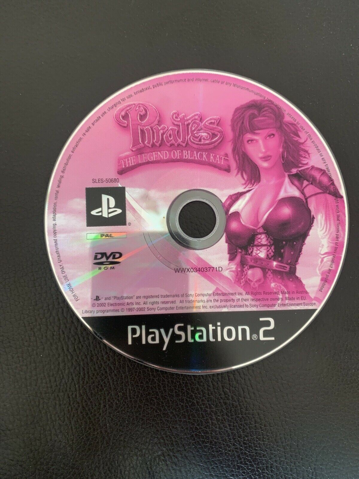 Pirates The Legend Of Black Cat PS2 with Manual