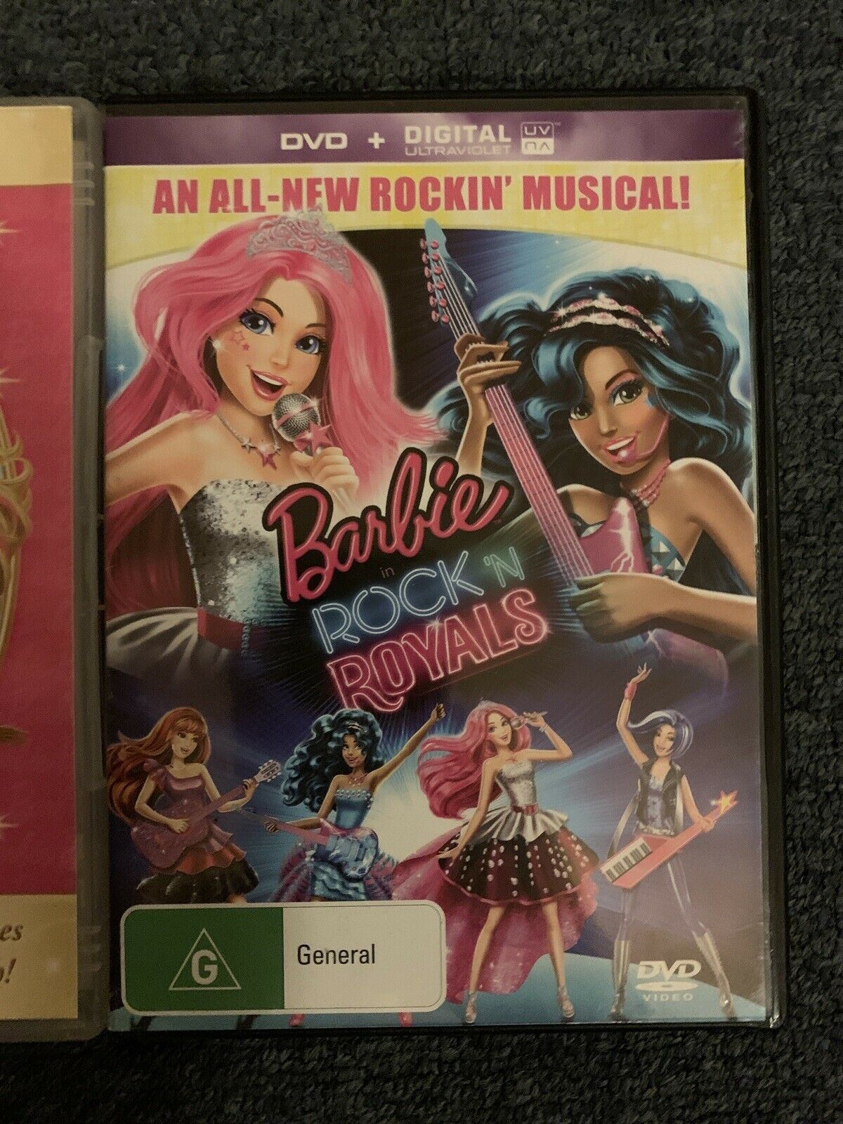 3x Barbie DVD - Mermaidia, A Mermaid Tale, Rock 'N Royals Region 4