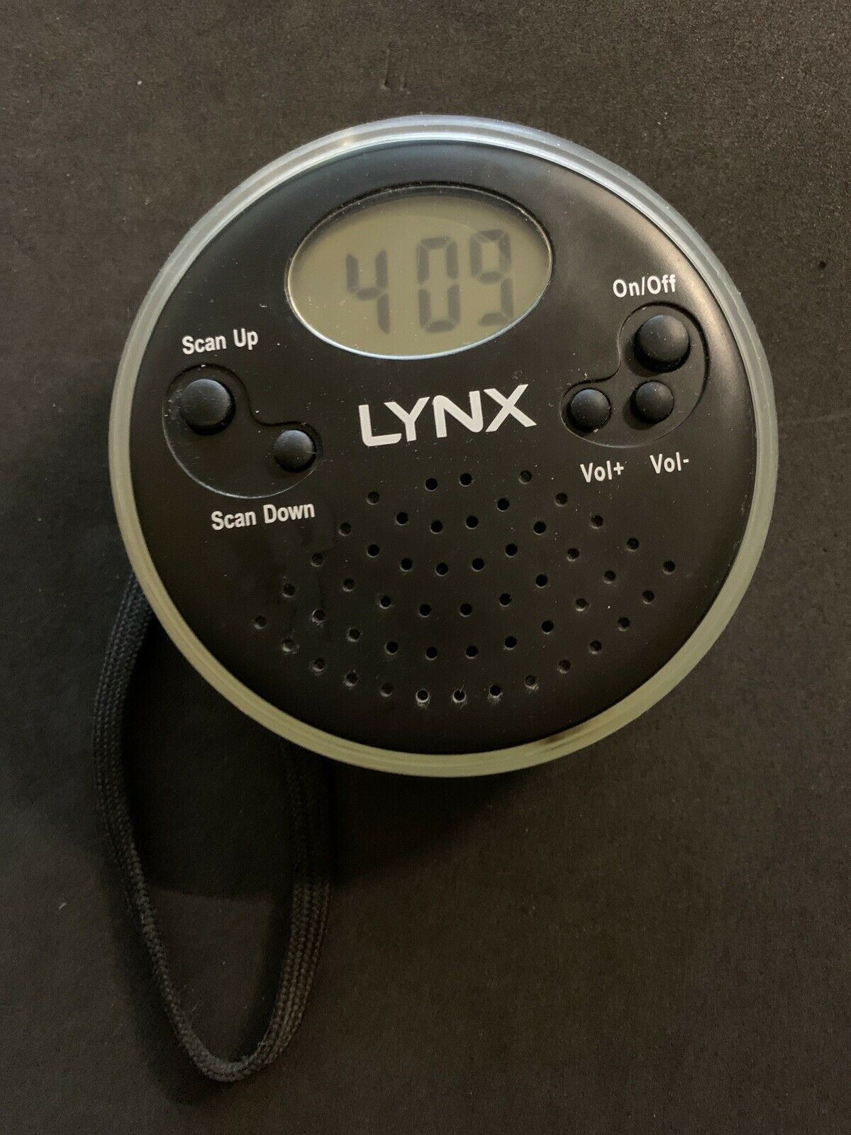 Lynx Shower Waterproof Portable FM Radio Digital Clock