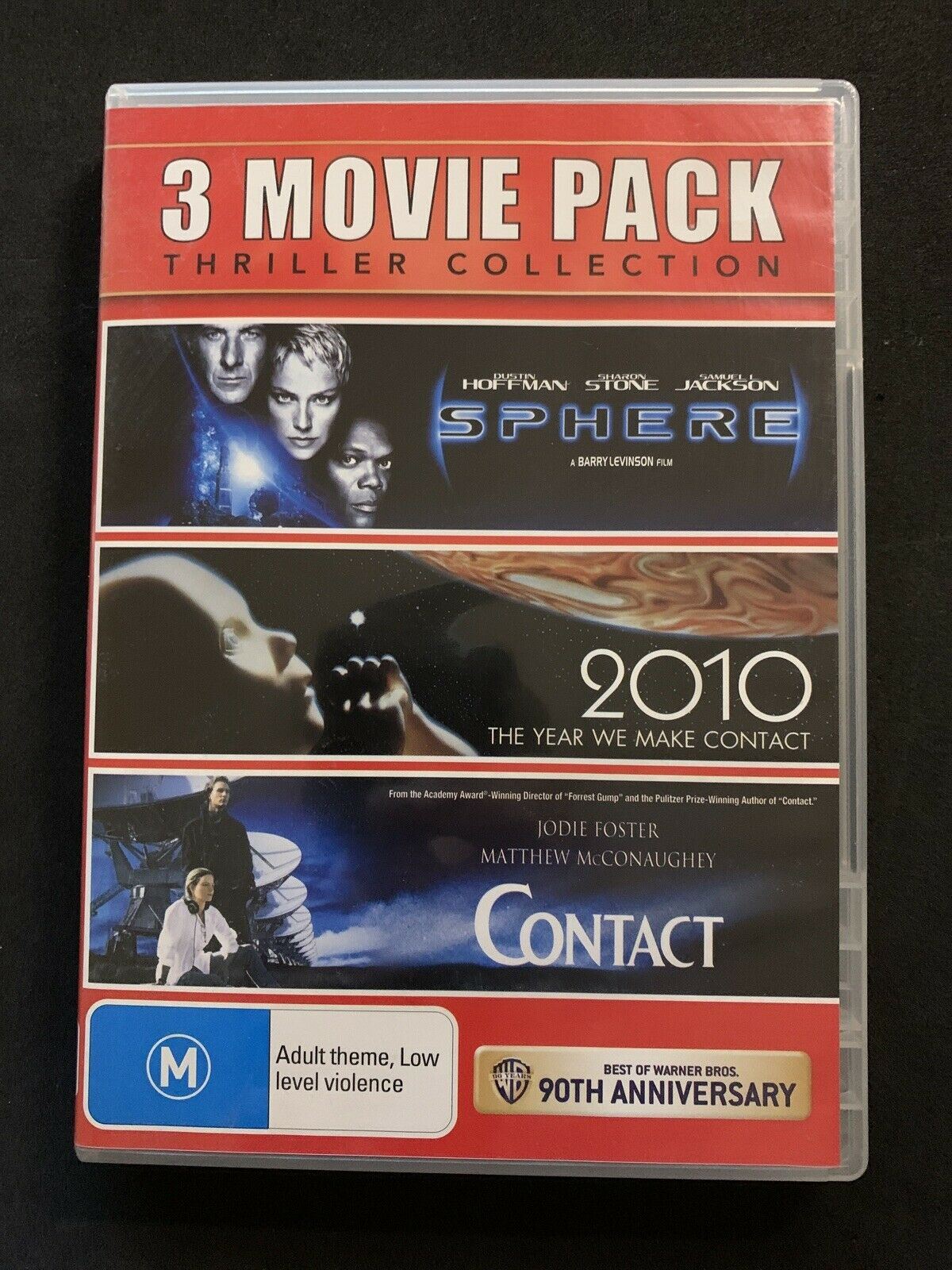 Sphere / Contact / 2010: Year We Make Contact - 3x DVD Region 4