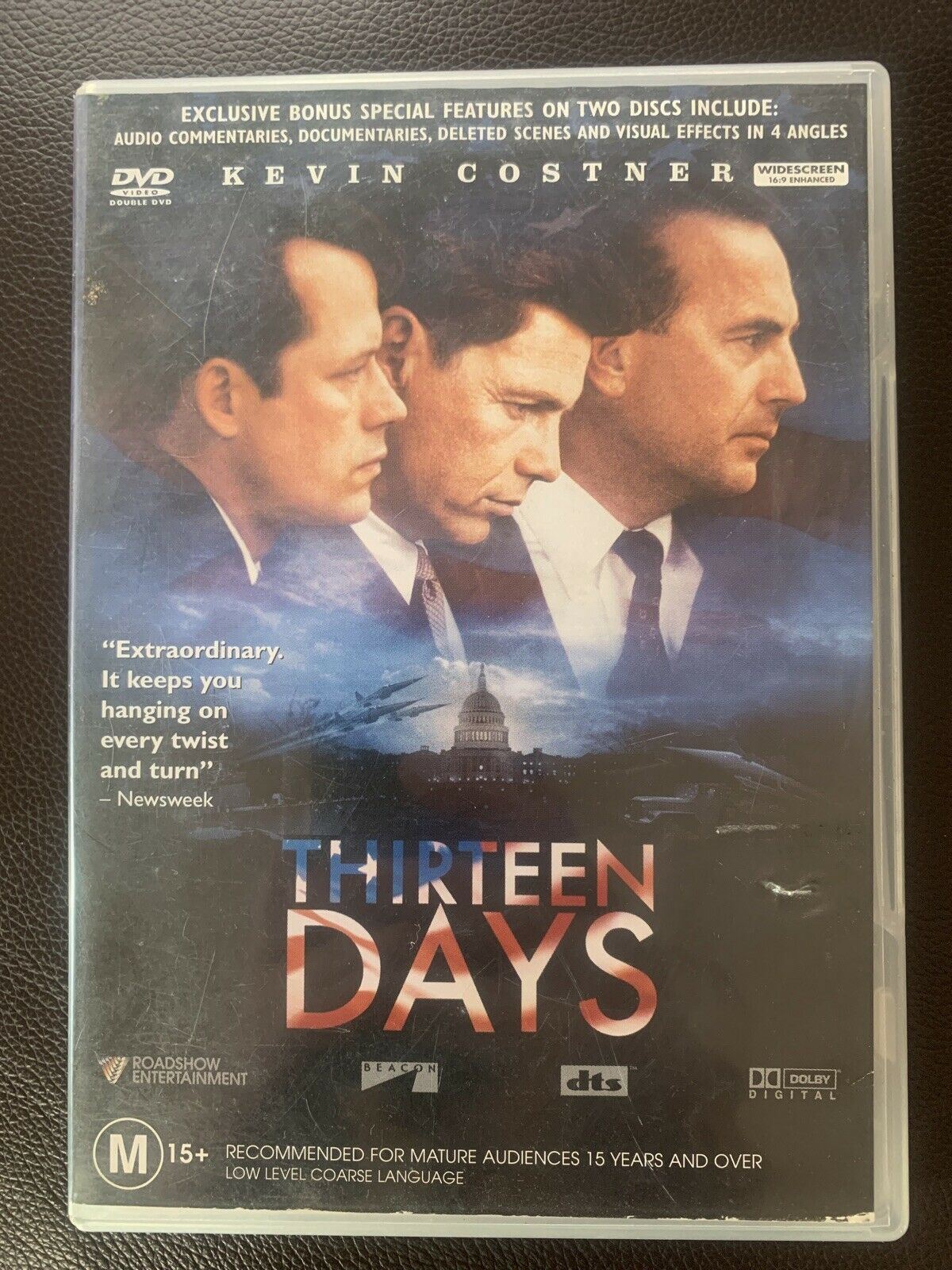 Thirteen Days (DVD, 2000) Kevin Costner, Bruce Greenwood - Region 4