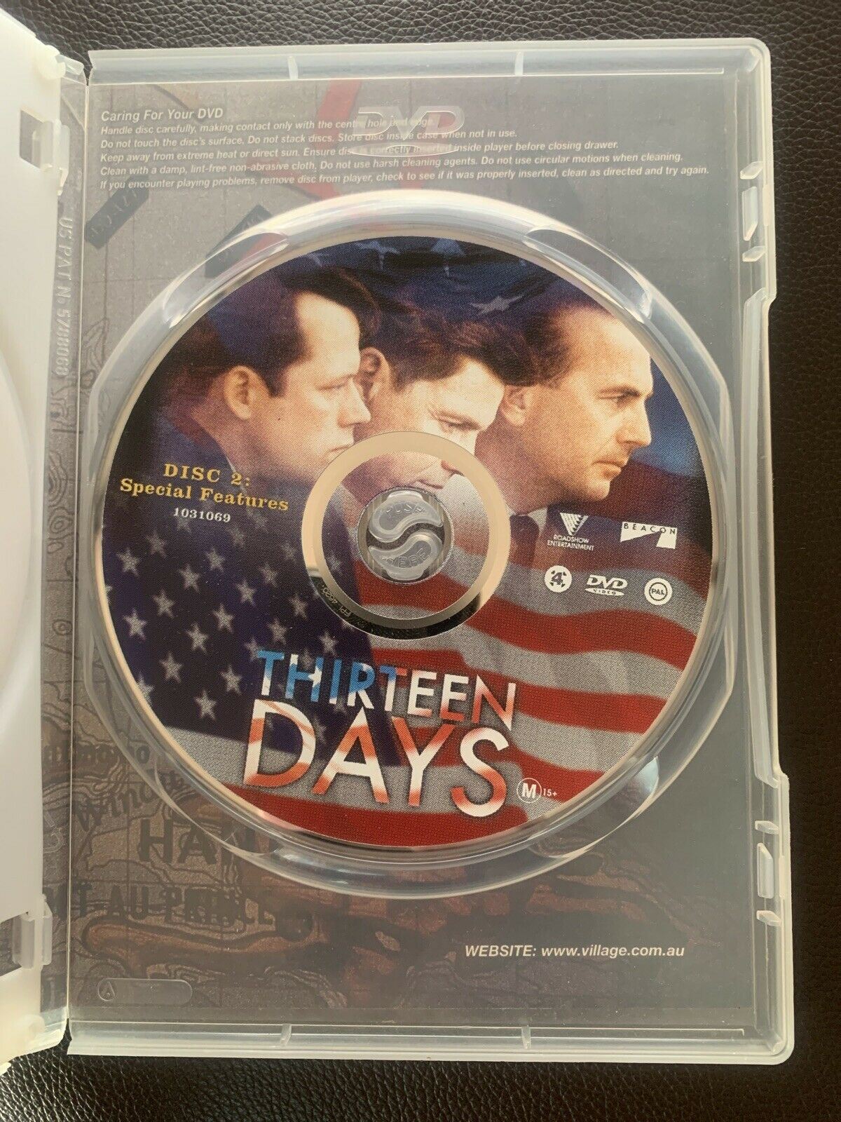 Thirteen Days (DVD, 2000) Kevin Costner, Bruce Greenwood - Region 4