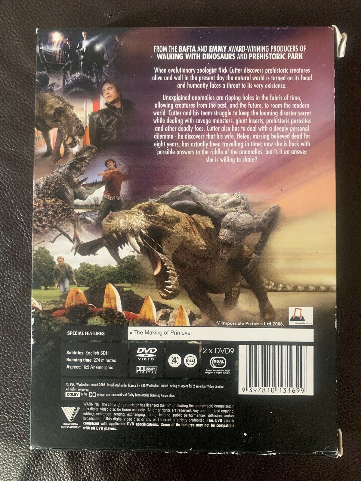 Primeval : Series 1 (DVD, 2007) Region 4