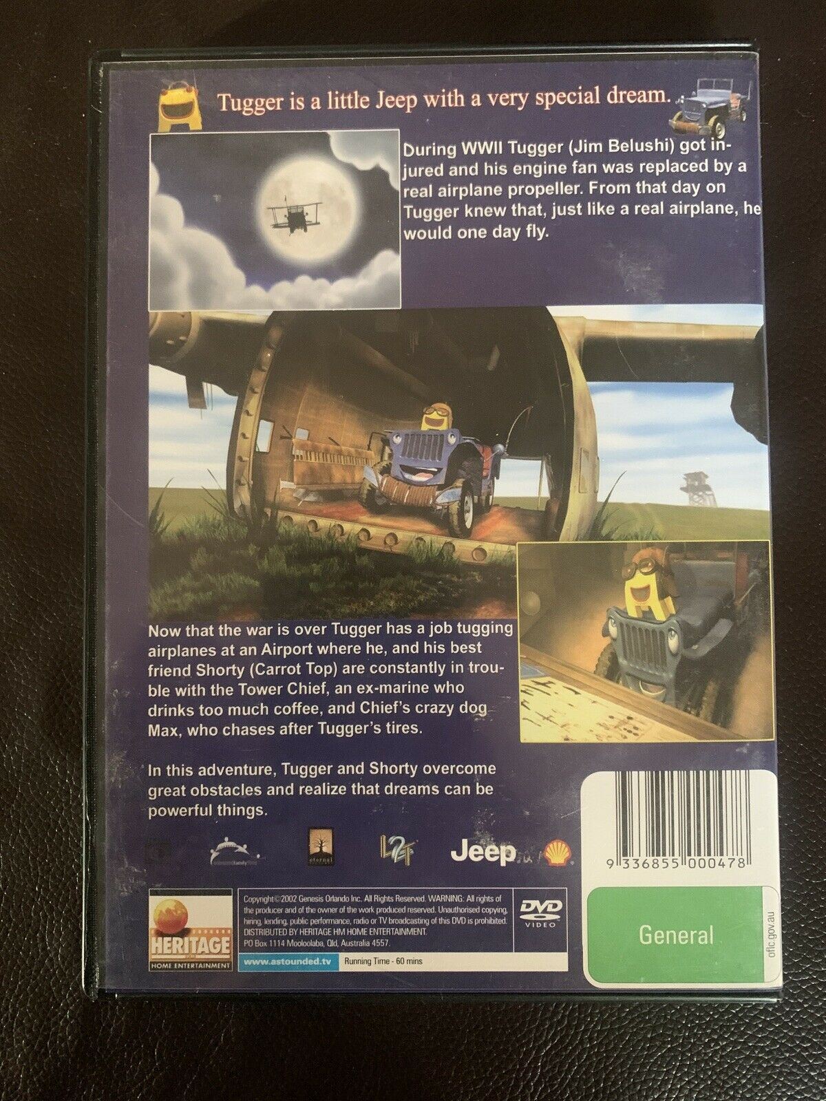 Tugger: The Jeep 4x4 Who Wanted to Fly DVD Region 4