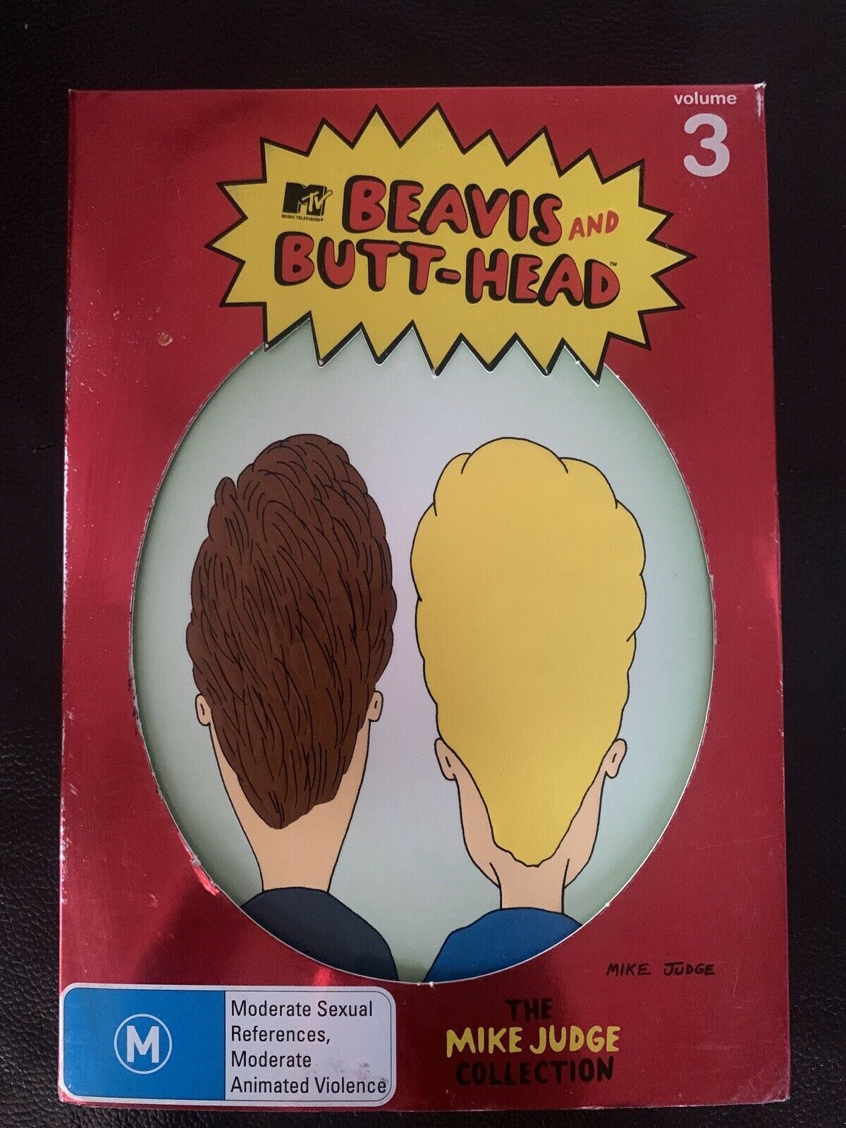 Beavis and Butthead - The Mike Judge Collection : Vol 3 (DVD, 2007, 3-Disc Set)