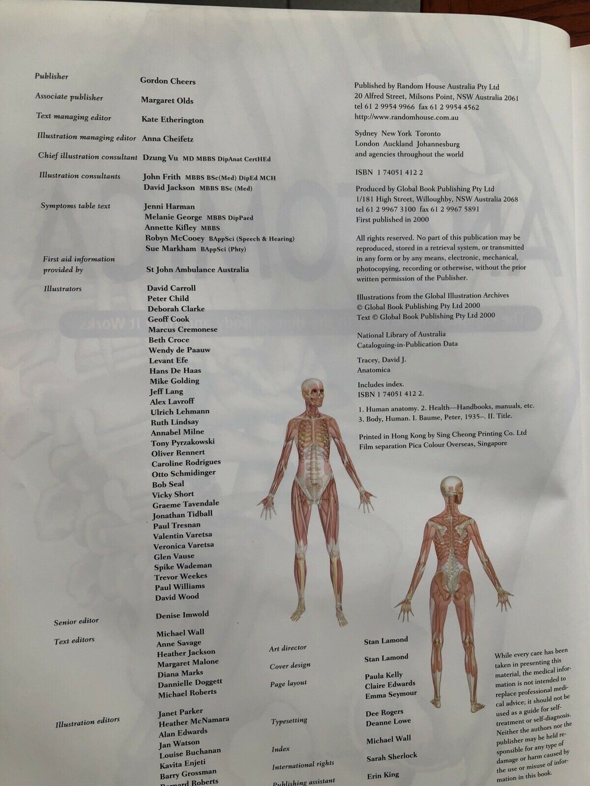 Anatomy ANATOMICA Visual Encyclopedia to the Human Body + CD-ROM