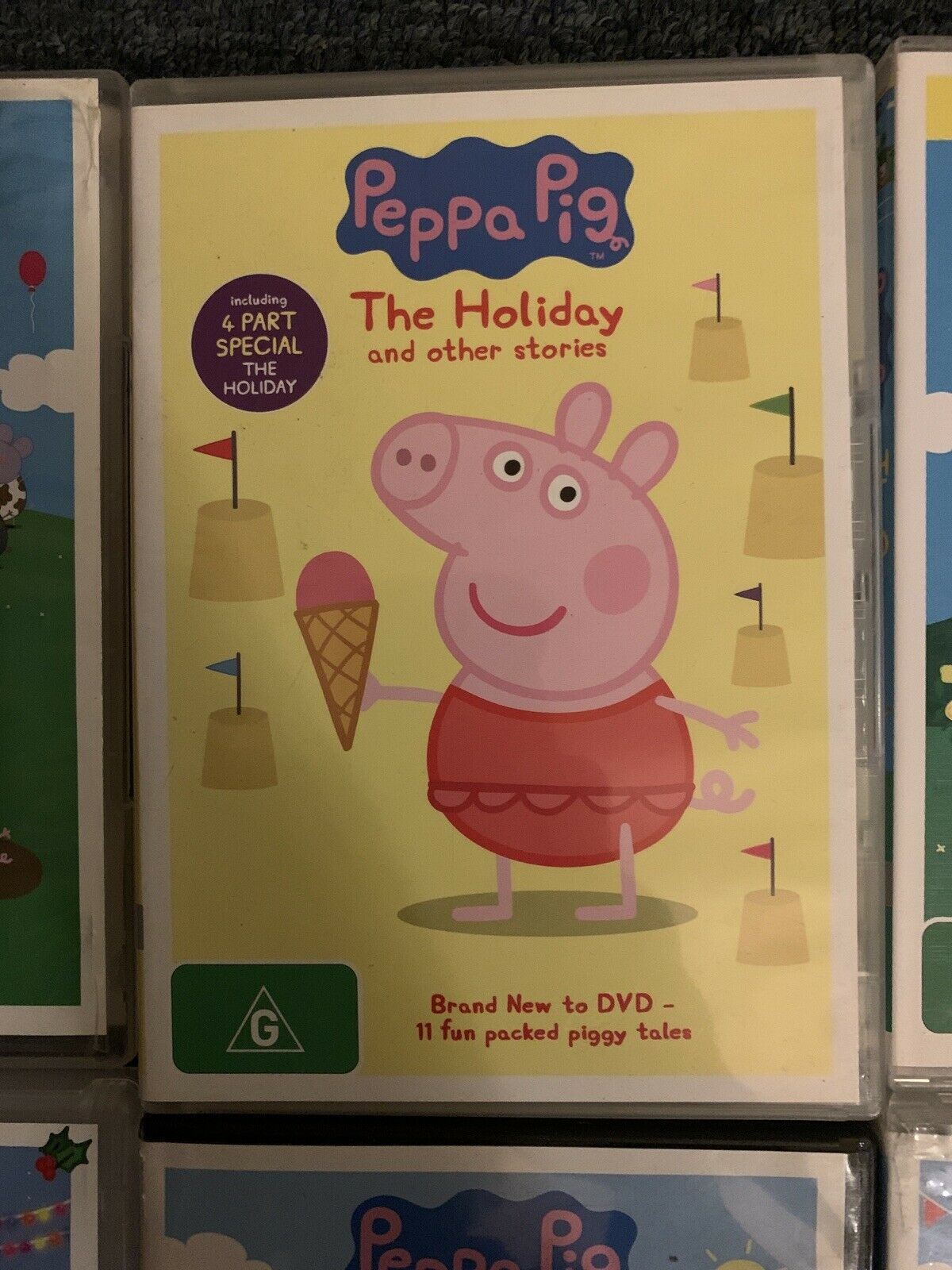 6x Peppa Pig Collection DVD Region 4